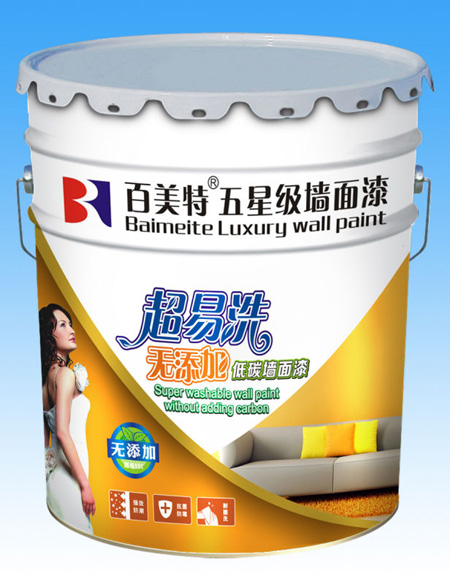 超易洗無添加墻面漆